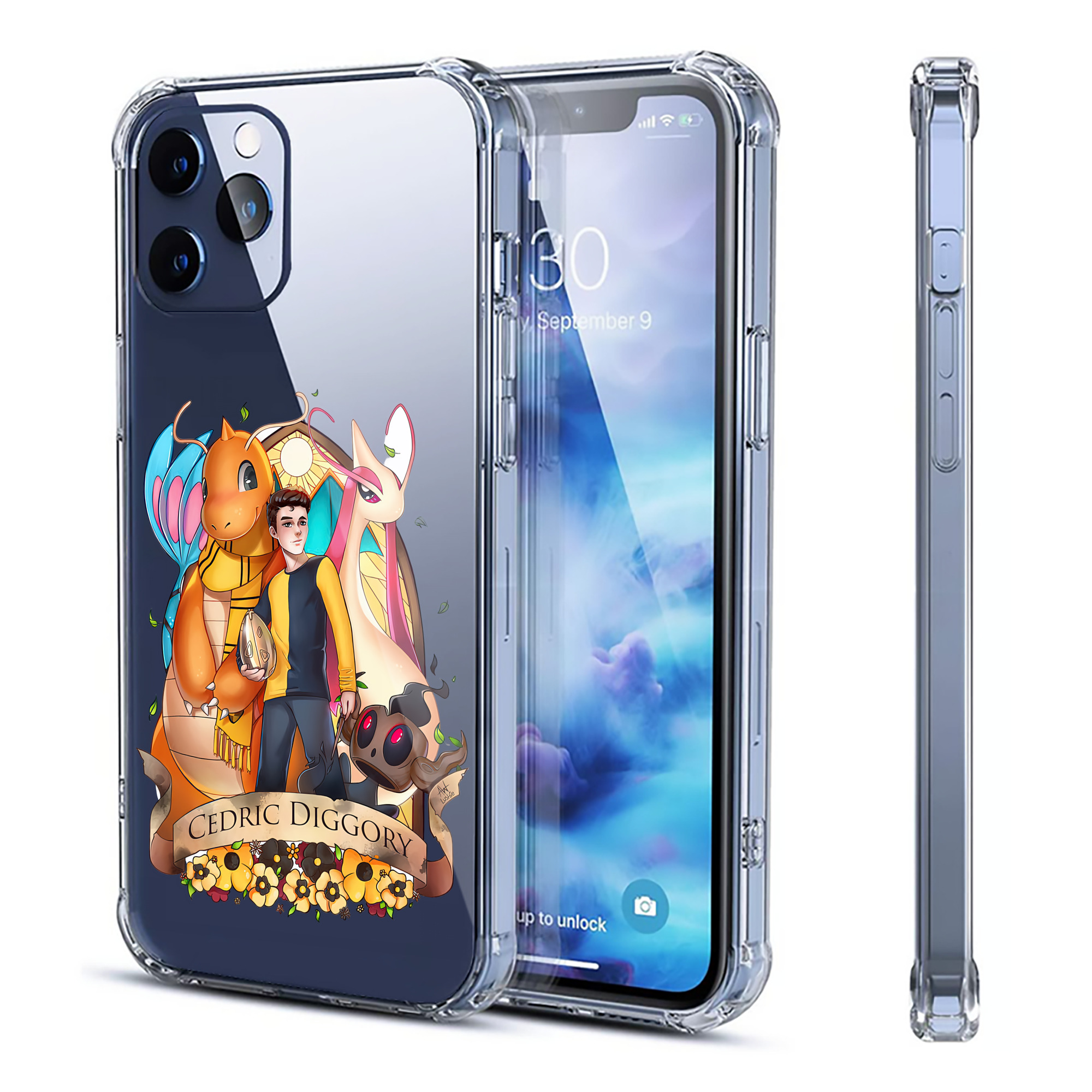 （画像用） Harry Potter ハリー・ポッターシリーズ 【iPhone 12シリーズ対応】透明スマホケース（クリアソフトケース）